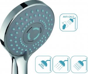 Bateria wannowa Sotbe Nea 3-otworowe chrom (NEA-BS3-60253488) 8