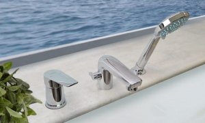 Bateria wannowa Sotbe Mardola 3-otworowe chrom (MAR-BS3-40201728) 3