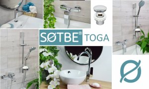 Bateria prysznicowa Sotbe TOGA Bateria prysznicowa + kran do kabiny prysznicowej 9