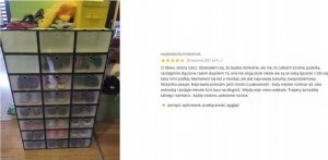 KBE 6x PUDEŁKO POJEMNIK NA BUTY OBUWIE ORGANIZER KLAPA 8