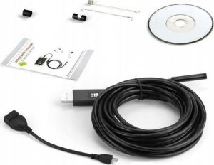SmartCam KAMERA INSPEKCYJNA ANDROID ENDOSKOP USB 5m LED +CD 4