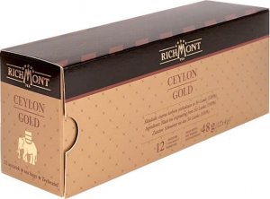 Richmont Herbata Richmont Ceylon Gold 12x4g - czarna czysta FOP - małe opakowanie 1