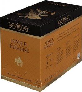 Richmont Herbata Richmont Ginger Paradise 50x6g i porcelanowy dzbanek Duo 2