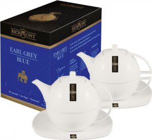 Richmont Herbata Richmont Earl Grey Blue 50x4g z 2 porcelanowymi kompletami Duo 1