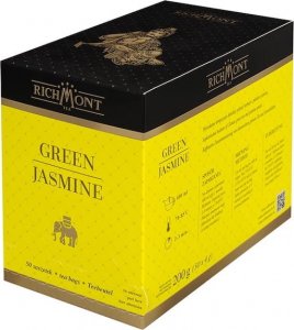 Richmont Herbata Richmont Green Jasmine 50x4g - tradycyjna herbata jaśminowa, naturalna, bez dodatku aromatu 1