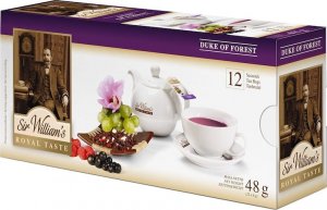 Richmont Herbata Sir William's Royal Taste Duke of Forest 12x4g - herbatka z czarnym bzem i truskawkami 1