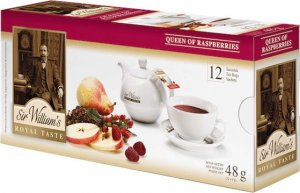Richmont Herbata Sir William's Royal Taste Queen of Raspberries 12x4g z dużym kubkiem na prezent 2