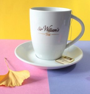 Richmont Skrzynka Sir William's Tea 90 herbat i 4 kubki 250 ml 2