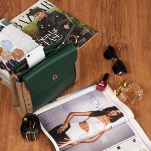 Lulu Castagnette Torebka Soanne Zielona 7