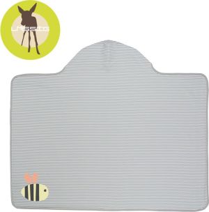 Lassig Lassig Ręcznik z kapturem Bumble Bee 100x70 cm UV 50+ - 1433001407 1