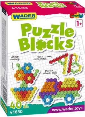 Wader Klocki Puzzle 40 elementów (234632) 1