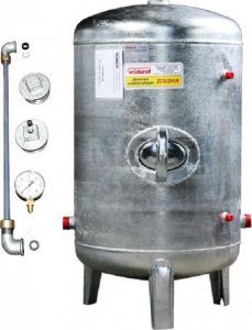 Wimest Zbiornik hydroforowy 200dm3, ocynkowany (z wyposażeniem) 4