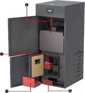 Ferroli BIOPELLET PRO 24 kocioł opalany peletem o zakresie mocy 7,5-24,00 kW FERROLI 20