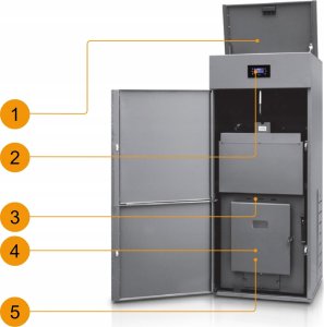 Ferroli BIOPELLET PRO 24 kocioł opalany peletem o zakresie mocy 7,5-24,00 kW FERROLI 2