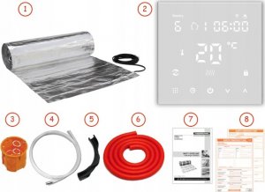 Thermoval Zestaw pod panele WT 2010 AL 1,5m2 + TVT 45 2