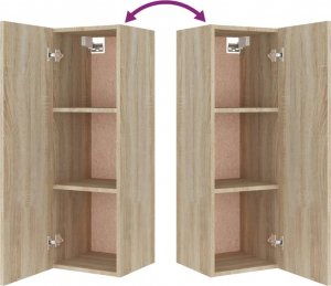 vidaXL vidaXL 5-częściowy zestaw szafek telewizyjnych, dąb sonoma 9