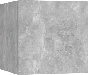 vidaXL vidaXL Zestaw 6 szafek telewizyjnych, szarość betonu 7