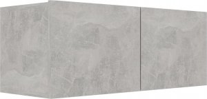 vidaXL vidaXL Zestaw 3 szafek TV, szarość betonu, materiał drewnopochodny 5