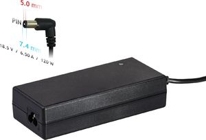 Zasilacz do laptopa Akyga 120 W, 5 mm, 6.5 A, 18.5 V (AK-ND-46) 2