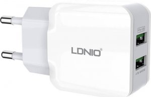 Ładowarka LDNIO 2x USB-A 2.4 A (A2202 EU) 2