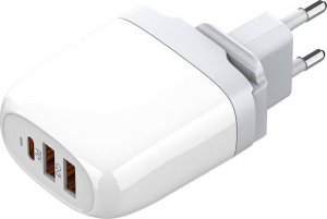 Ładowarka LDNIO 2x USB-A 1x USB-C 3 A (A3511Q EU) 2