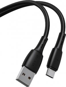Kabel USB Vipfan USB-A - Lightning 1 m Czarny (6971952431942) 1