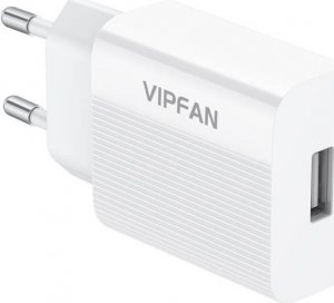 Ładowarka Vipfan 1x USB-A 2.4 A (6971952431874) 3