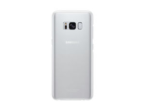 Samsung Etui Clear Cover do Galaxy S8 Plus, srebrny (EF-QG955CSEGWW) 1