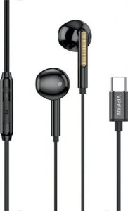 Słuchawki Vipfan Słuchawki douszne przewodowe Vipfan M11, USB-C (czarne) 1
