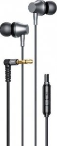 Słuchawki Vipfan Słuchawki dokanałowe przewodowe Vipfan M17, jack 3.5mm (czarne) 1