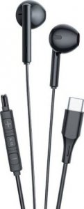 Słuchawki Vipfan Słuchawki douszne przewodowe Vipfan M18, USB-C (czarne) 1