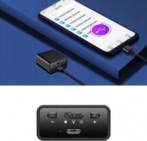Dyktafon Dyktafon szpiegowski z detekcją dźwięku Q65 - podsłuch z magnesem i pamięcią 32GB 12