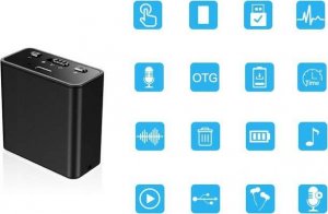 Dyktafon Dyktafon szpiegowski z detekcją dźwięku Q65 - podsłuch z magnesem i pamięcią 32GB 7