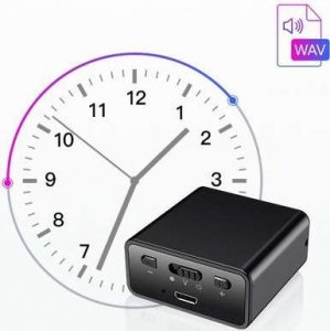 Dyktafon Dyktafon szpiegowski z detekcją dźwięku Q65 - podsłuch z magnesem i pamięcią 32GB 10