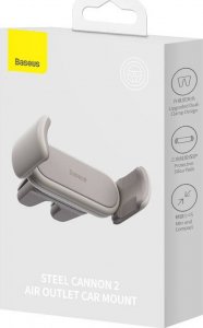 Baseus Uchwyt zaciskowy do samochodu Steel Cannon 2 6