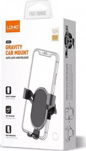 LDNIO Samochodowy uchwyt grawitacyjny LDNIO MG01 (czarny) 7
