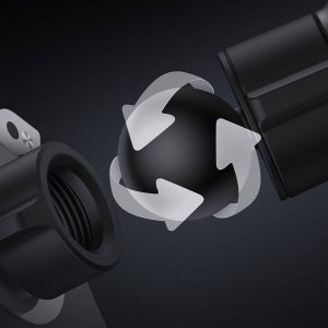 Baseus Uchwyt grawitacyjny Baseus Stable na kratkę (czarny) 10