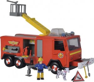 Simba Strażak Sam Wóz strażacki Jupiter Pro + figurka Sama + figurka psa (9252516) 1