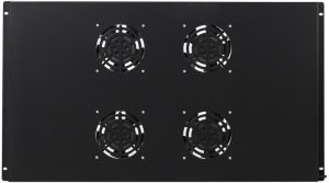 NetRack Panel wentylacyjny do szaf 1000mm Czarny (100-005-001-203) 2