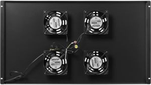 NetRack Panel wentylacyjny do szaf 1000mm Czarny (100-005-001-203) 3