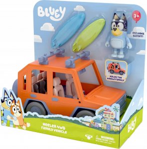 Moose Toys bluey zestaw rodzinny pojazd surfing blue dingo 2