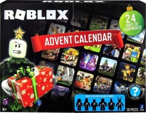 Kalendarz adwentowy Roblox figurki + kod do gry 1
