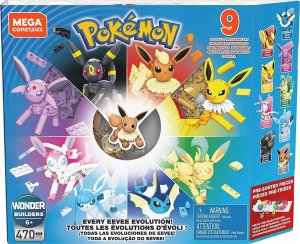 Mattel mega construx pokemon every eevee evolution klocki 2