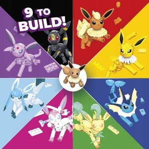 Mattel mega construx pokemon every eevee evolution klocki 5