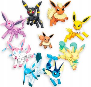 Mattel mega construx pokemon every eevee evolution klocki 7