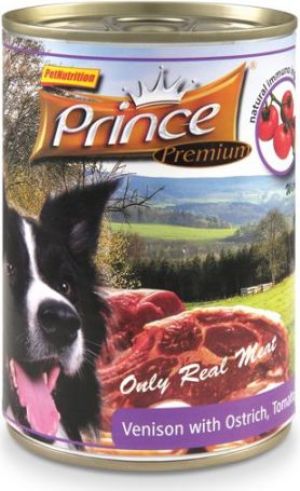 Prince PRINCE PIES PREM 400g JELEŃ/STRUŚ/ POMIDORY 1
