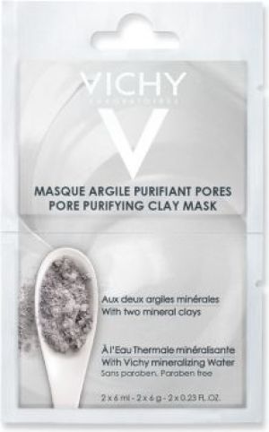 Vichy Argile Purifiant Pores Masque Maska oczyszczająca z glinką 2x6ml 1