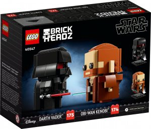 LEGO BrickHeadz Obi-Wan Kenobi i Darth Vader (40547) 5
