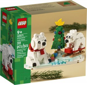 LEGO Exclusive Zimowe niedźwiedzie polarne (40571) 1