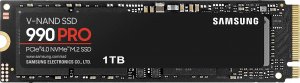 Dysk SSD Samsung 990 PRO 1TB M.2 2280 PCI-E x4 Gen4 NVMe (MZ-V9P1T0BW) 1